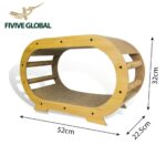 Two-level round bed model (52×22.5×32 cm)