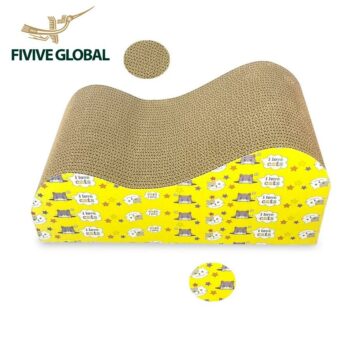 Sofa-style cat scratcher (42×21×19 cm)