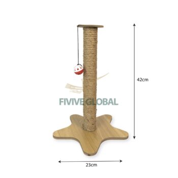 Starfish scratching post (42×23 cm)