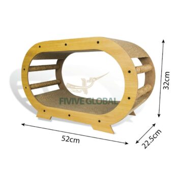 Two-level round bed model (52×22.5×32 cm)