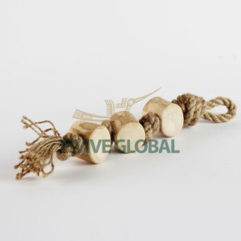 Wholesale Coffee Wood Tug with 3 Knots - Manufacturing in Vietnam